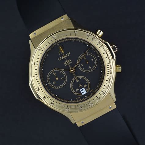 hublot mdm chronograph 18k gold|Hublot 1018.